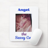 Angel the Sassy Cat Paw Cat Mousepad  マウスパッド (マウス)