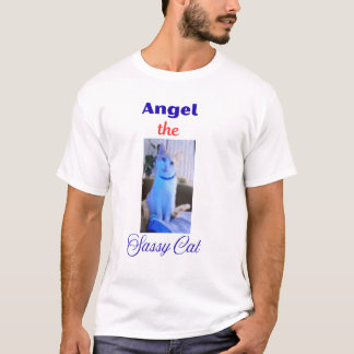 Angel the Sassy Cat Tシャツ