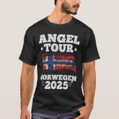 Angel Tour Norwegen 2025 Tシャツ (正面)