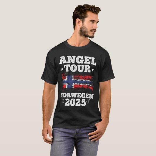 Angel Tour Norwegen 2025 Tシャツ (正面フル)