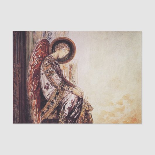 “Angel Traveller” by Gustave Moreau 薄葉紙 (正面)