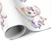 Angel unicorn is so cute ラッピングペーパー (ロールコーナー)