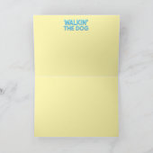 Angel Walkin' the Dog Card シーズンカード (内部)