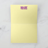 Angel Walkin' the Dog Card 2 シーズンカード (内部)