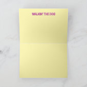 Angel Walkin' the Dog Card 3 シーズンカード (内部)