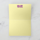 Angel Walkin' the Dog Card 4 シーズンカード (内部)