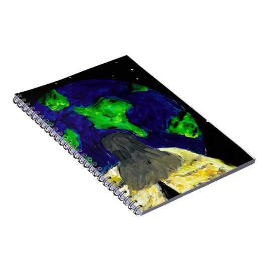 Angel Watching Over Notebook ノートブック (右側)