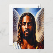 Angel Wingsクリスチャン葉書き ポストカード (正面/裏面)