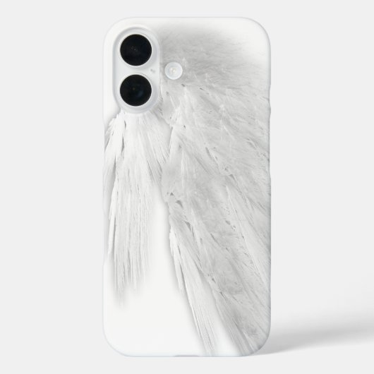 ANGEL WINGSホワイトカスタマイズ可能 Case-Mate iPhoneケース (裏面)