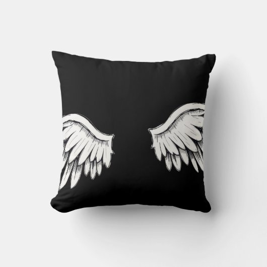angel wings クッション (正面)