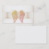 Angel Wings，クリスチャン，スピリチュアル，名刺 名刺 (正面/裏面)