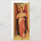 Angel with a scroll by John Melhuish Strudwick (正面/裏面)