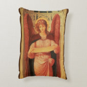 Angel with a scroll by John Melhuish Strudwick アクセントクッション (裏面(縦))