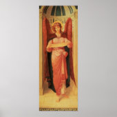Angel with a scroll by John Melhuish Strudwick ポスター (正面)
