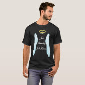 angel with cool wings and halo tシャツ (正面フル)