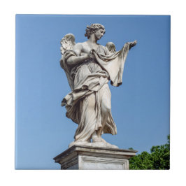 Angel with the Sudarium – サンタンジェロ橋,ローマ タイル