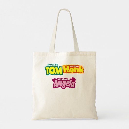 Angelaの話をする日のギフトすべてのグおもしろいラフィックギフト トートバッグ (裏面)