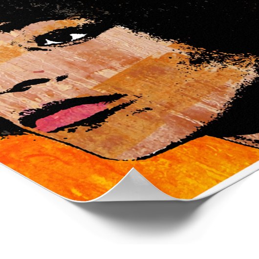 ANGELA DAVIS （カラー） ポスター (角)