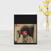 Angela Davis – 学生先生ギフト引用文フィロソプ カード (黄色い花)