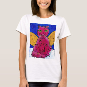 AngelCatPink Tシャツ