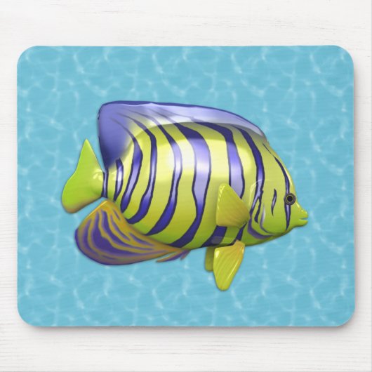 Angelfishのマウスパッド マウスパッド (正面)