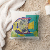 Angelfishの枕 クッション (ブランケット)