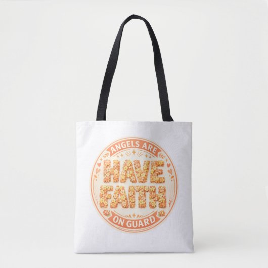 Angelic Faith Tote bag トートバッグ (正面)
