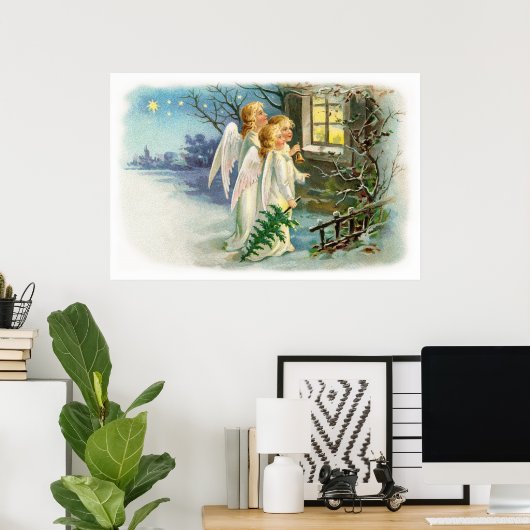 Angelic Night Carollers ポスター (ホームオフィス)