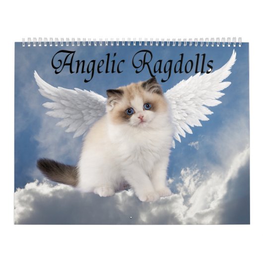 Angelic Ragdoll Cats カレンダー (カバー)