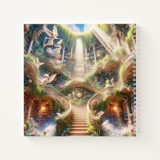 Angelic Stairway to Enlightenment Library ノートブック (裏面)