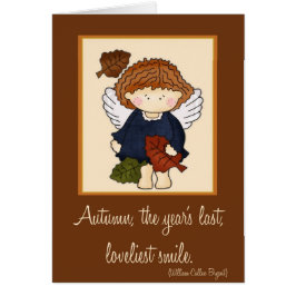 Angelica Autumn Angel Autumn Quote Card d1