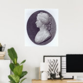 Angelica Kauffman、J.F Buuseによる彫刻 ポスター (ホームオフィス)