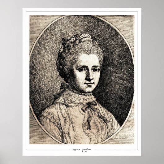 Angelica Kauffman Zeading Art Poster #18 ポスター (正面)