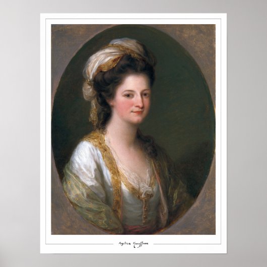 Angelica Kauffman Zeading Art Poster #7 ポスター (正面)