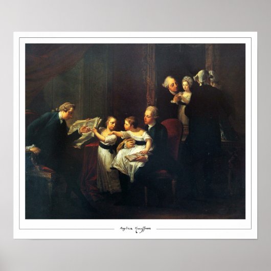 Angelica Kauffman Zeading Art Poster #87 ポスター (正面)