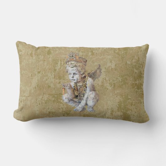 Angelik 13" x21" SIZE/SHAPE/MATERIALの選択- ランバークッション (正面)