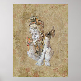 Angelik 16x12 /キャンバスとサイズオプション –  ポスター