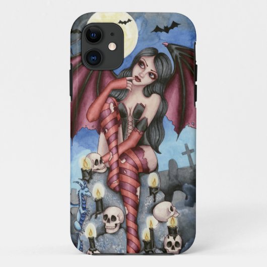 Angelique -吸血鬼の妖精のiPhone 5の場合 Case-Mate iPhoneケース (裏面)