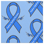Angelmanシンドロームの認識度のリボンの天使の翼 ファブリック (クローズアップ)