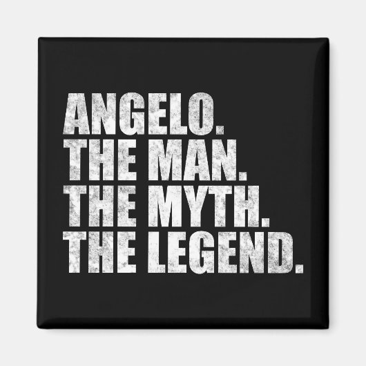 Angeloという名前、Angeloは男、神話、伝説 マグネット (正面)