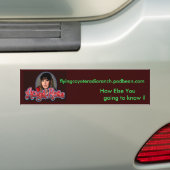 AngelRose、flyingcoyoteradioranch.podbean.com、… バンパーステッカー (車上)