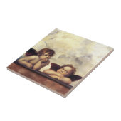 ANGELS /翼のあるチャルブ、雲、ラファエロSanzio タイル (側面)