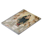 Angels 1900年が付いているヴァージン ノートブック (左側)