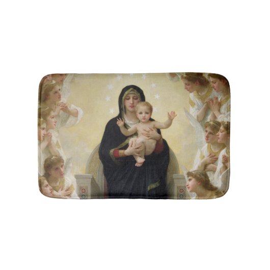 Angels 1900年が付いているヴァージン バスマット (正面)