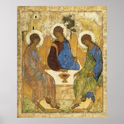 Angels At Mamre Trinity ポスター (正面)