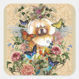 ANGELS BETWEEN US Chowスタンプ2サイズ スクエアシール