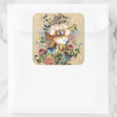 ANGELS BETWEEN US Chowスタンプ2サイズ スクエアシール (バッグ)