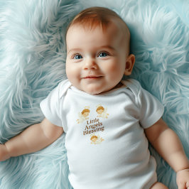 Angels Blessing – Baby Bodysuit | Baptism & GIFT ベビーボディスーツ