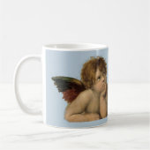 Angels Engel – Madonna Sixtina – Raphael – Raffael コーヒーマグカップ (左)