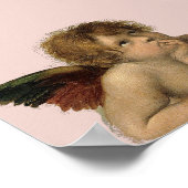 Angels Engel – Madonna Sixtina – Raphael – Raffael ポスター (角)